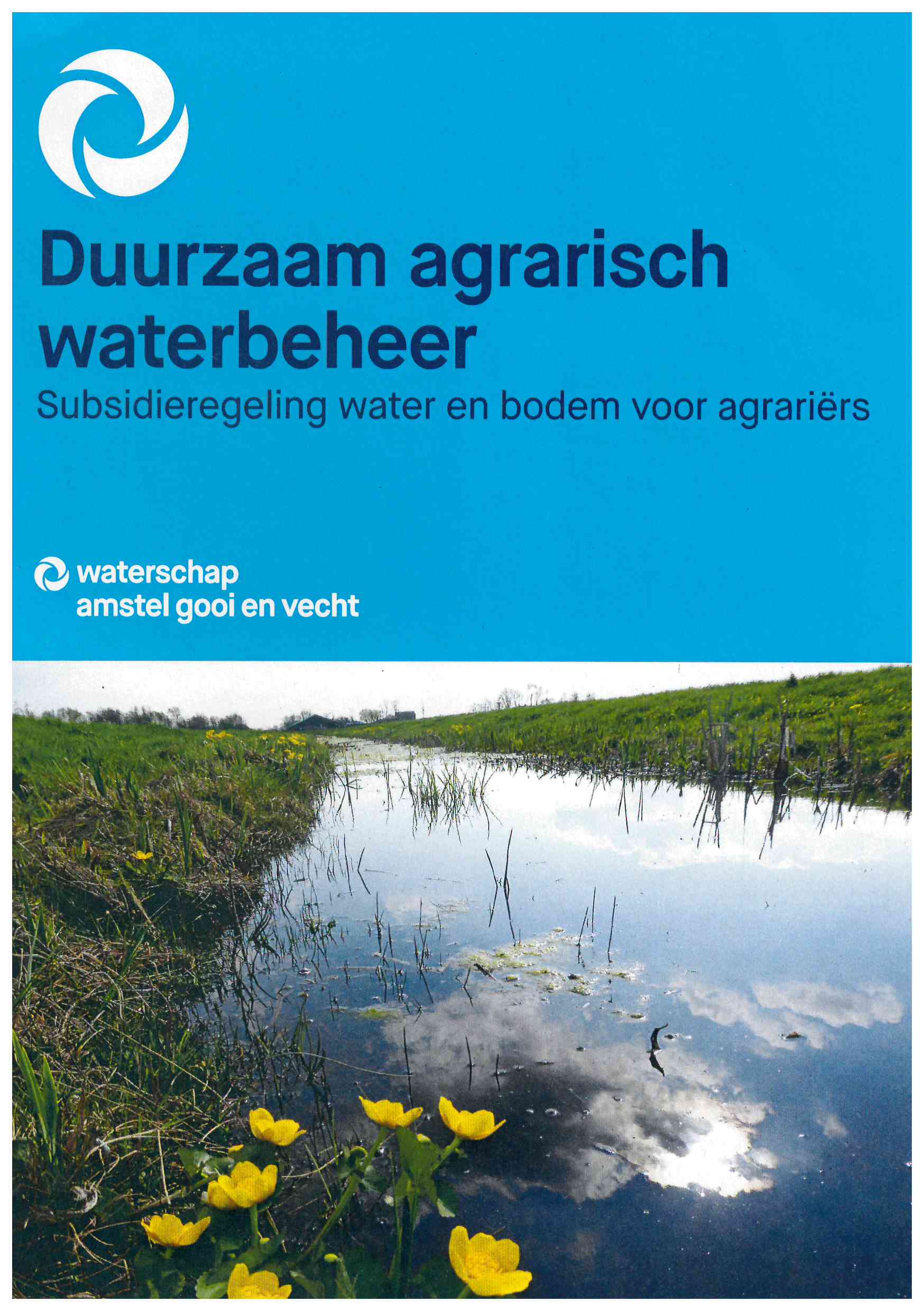 Subsidieregeling water en bodem voor agrarërs