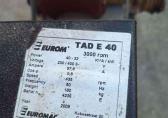 Eurom TAD-E40/3000RPM Trekkeraggregaat / Trekkergenerator / Aftakasaggregaat